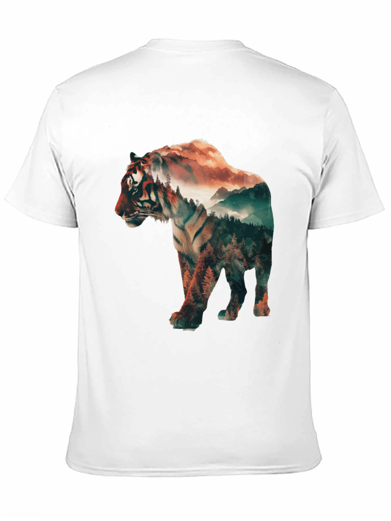 Tiger Landscape Graphic Tee