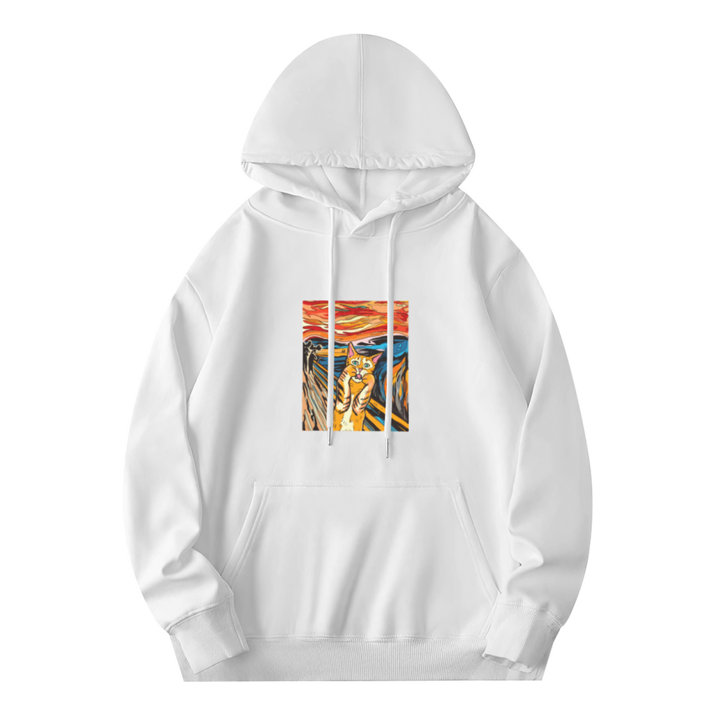 Geometric Art Hoodie - Modern Pattern Pullover #0489