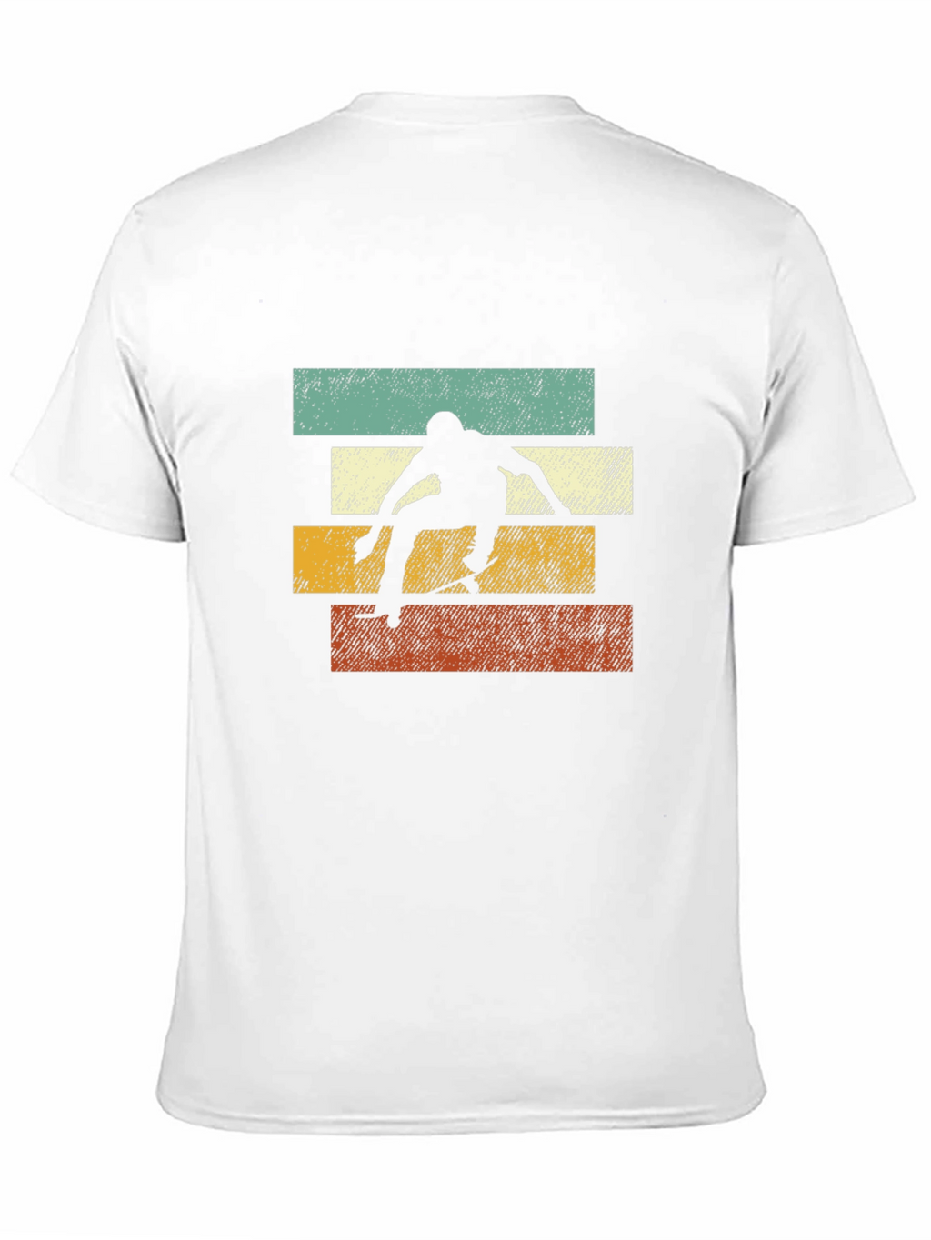 Retro Skateboarder Graphic Tee - Cool Style