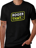 Roger That Tennis T-Shirt - Funny Tennis Player Tee