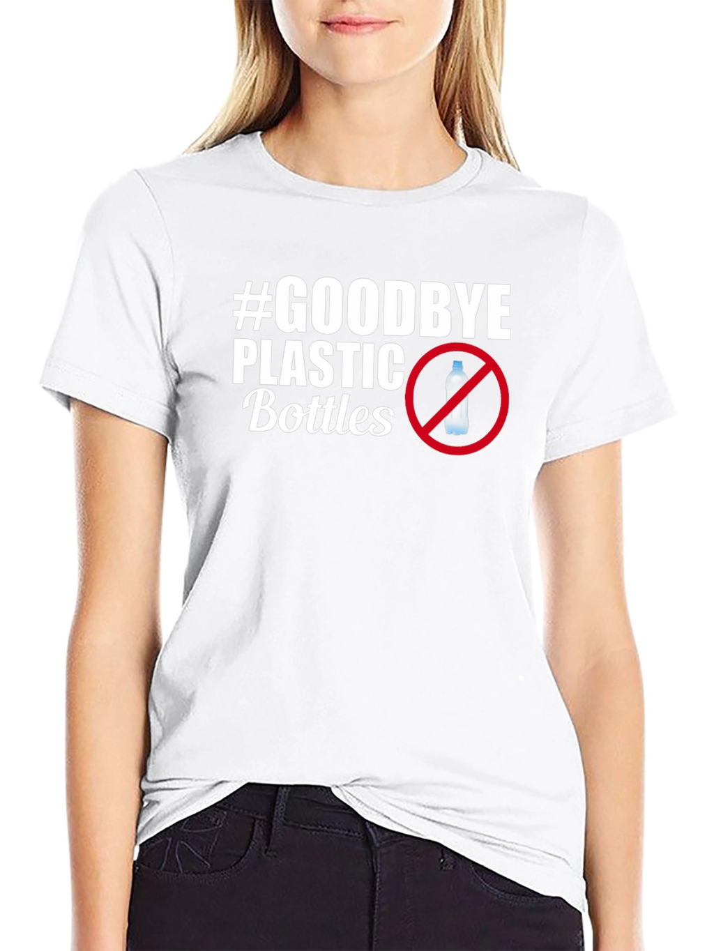 Goodbye Plastic Bottles T-Shirt - Eco Friendly