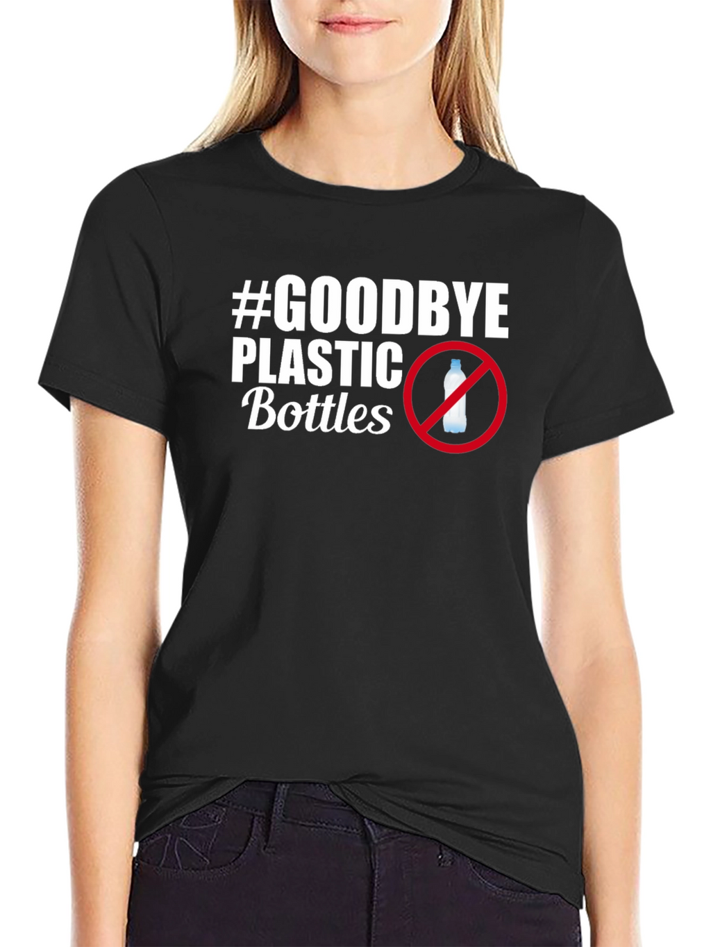 Goodbye Plastic Bottles T-Shirt - Eco Friendly
