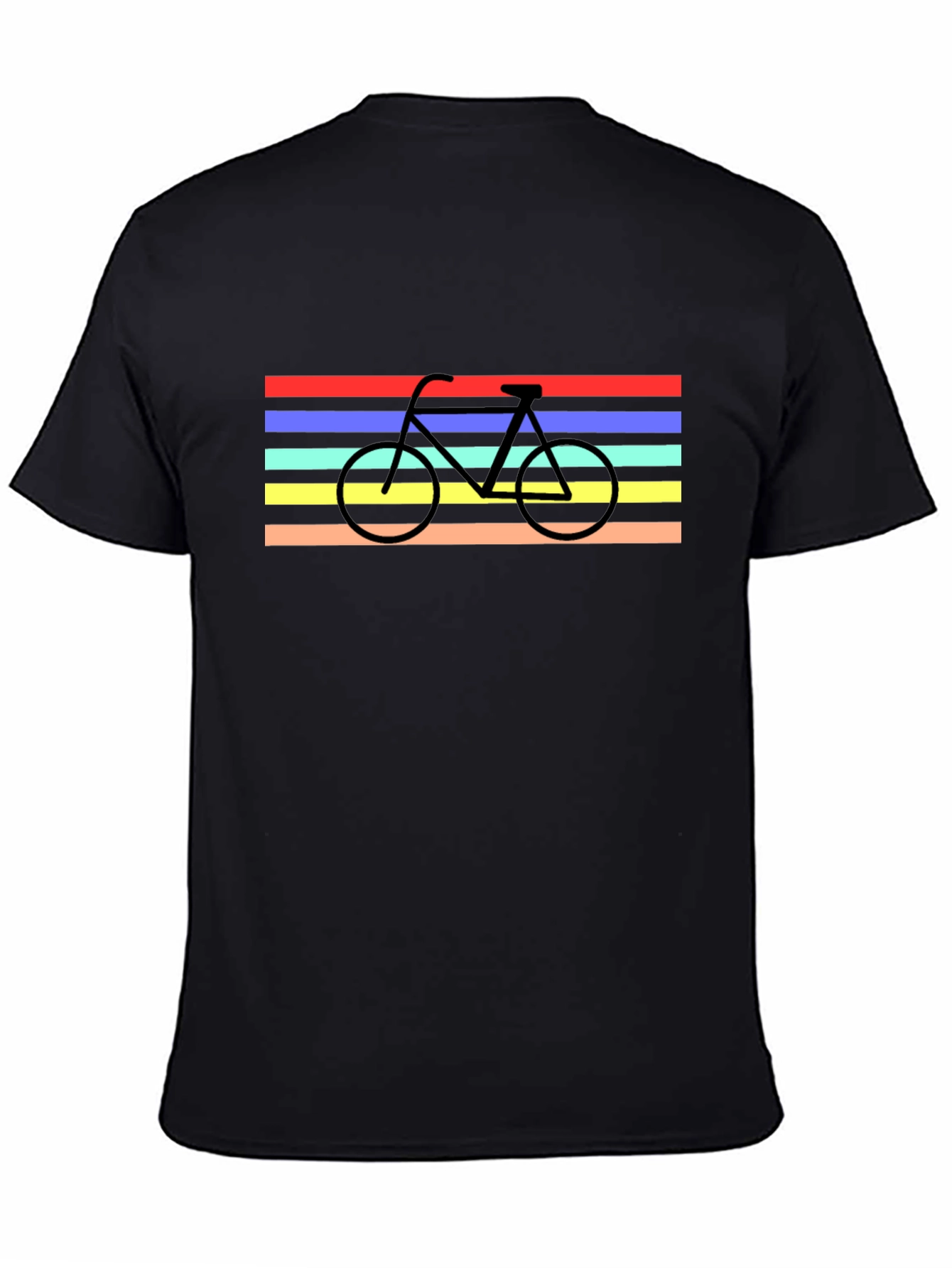Retro Bike Graphic Tee - Stylish Comfort