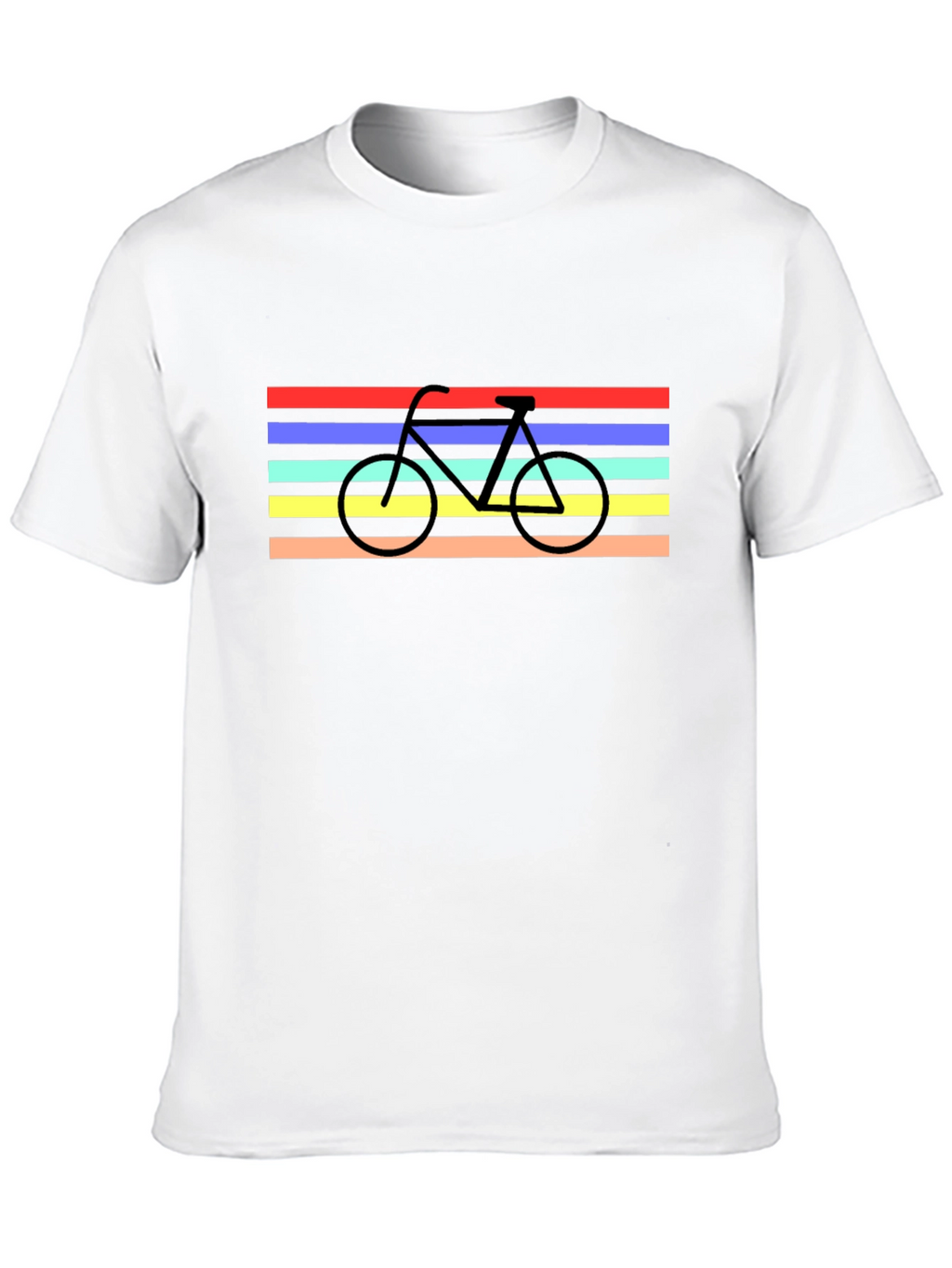 Retro Bike Graphic Tee - Stylish Comfort