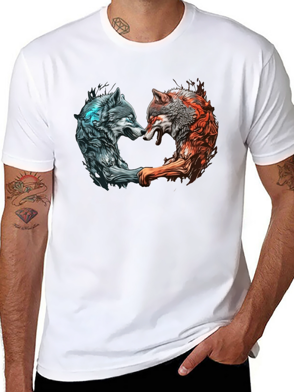 Two Wolves T-Shirt