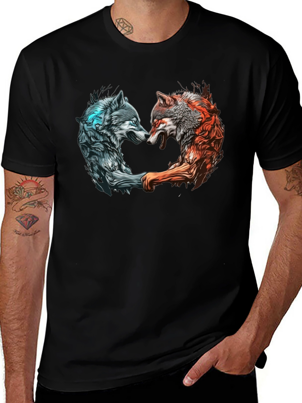 Two Wolves T-Shirt