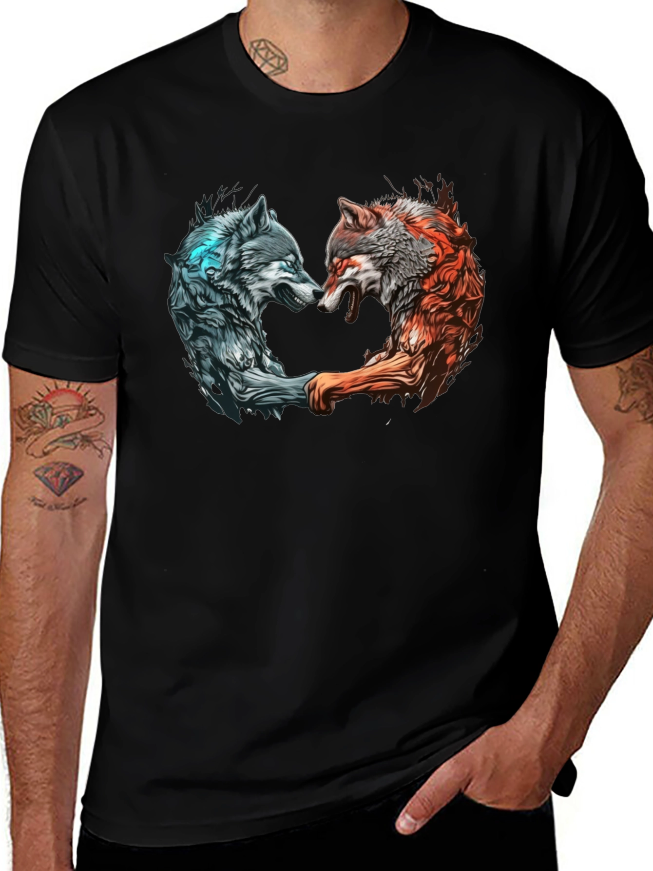 Two Wolves T-Shirt