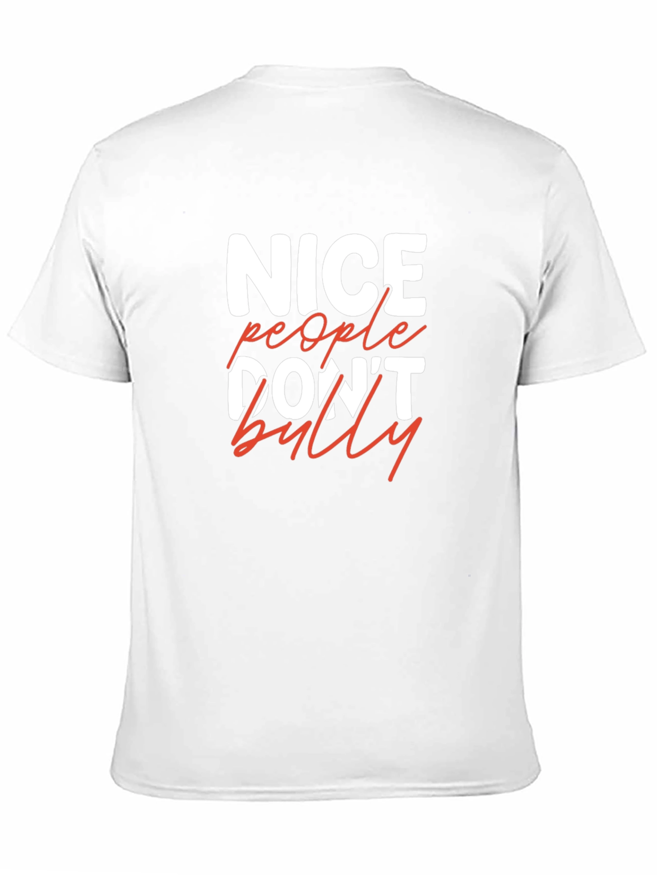 Nice People Dont Bully Graphic Tee