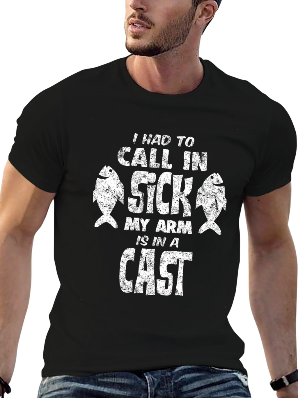 Fishing T-Shirt: I Had To Call In Sick