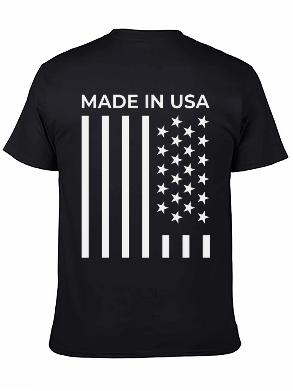 Made in USA Graphic T-Shirt - Black