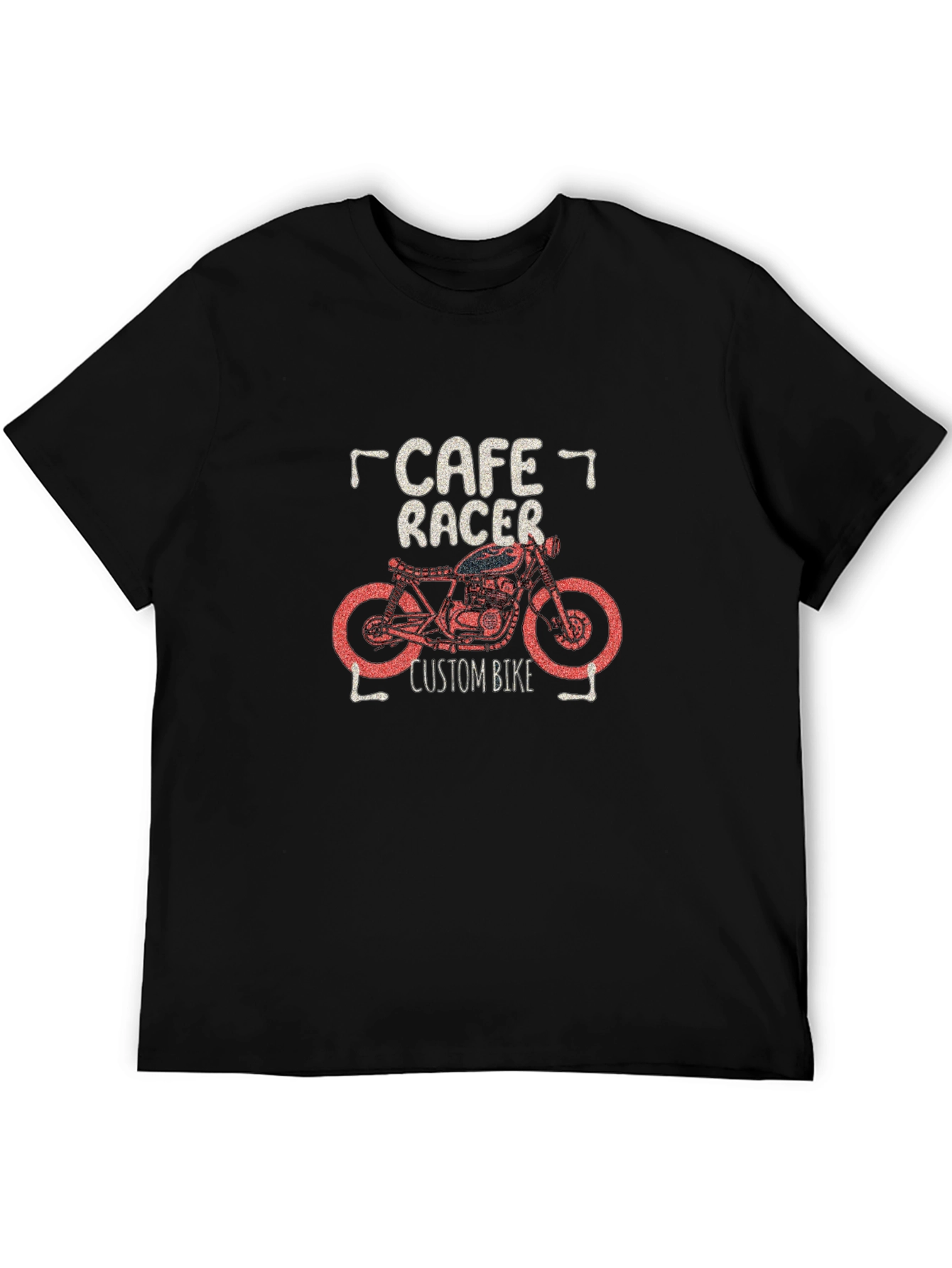 Cafe Racer Custom Bike Graphic T-Shirt