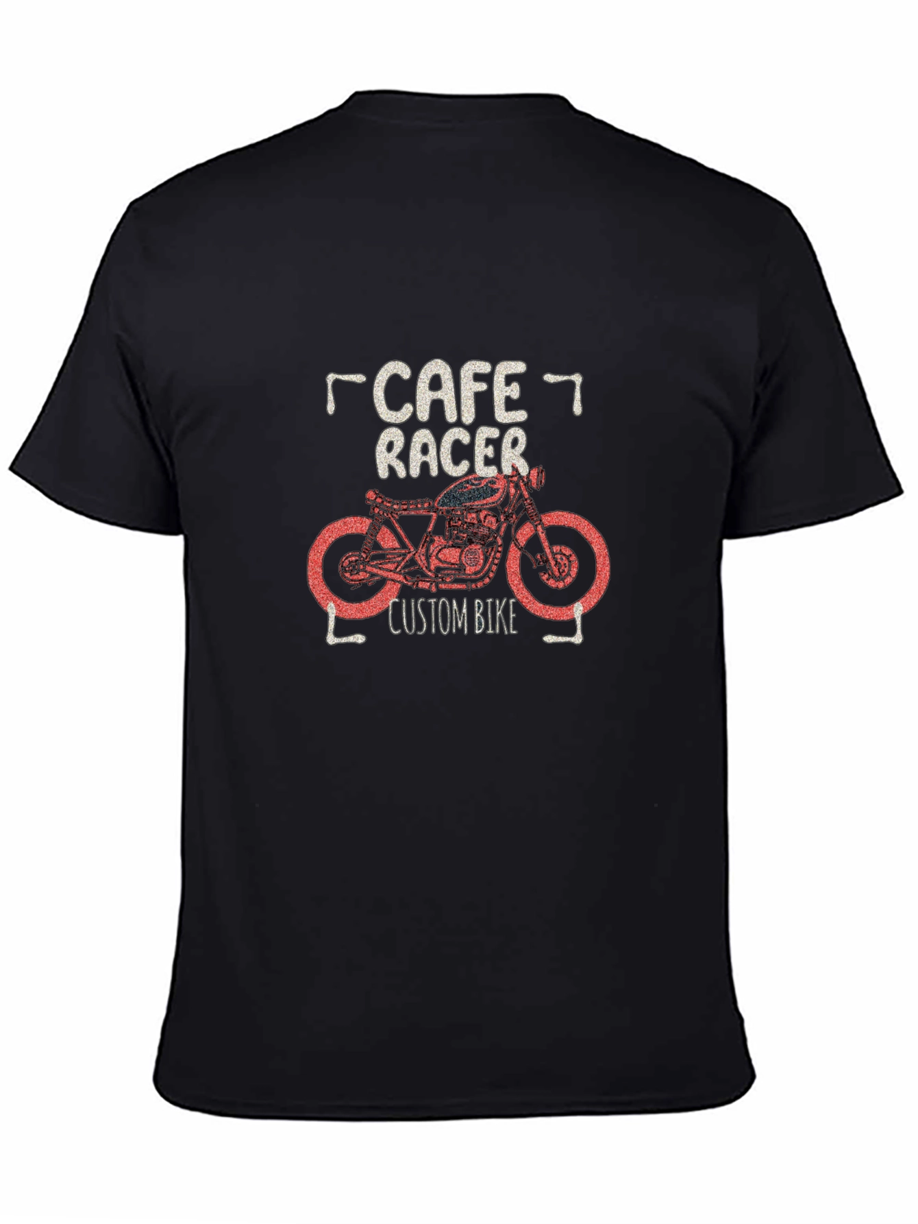 Cafe Racer Custom Bike Graphic T-Shirt