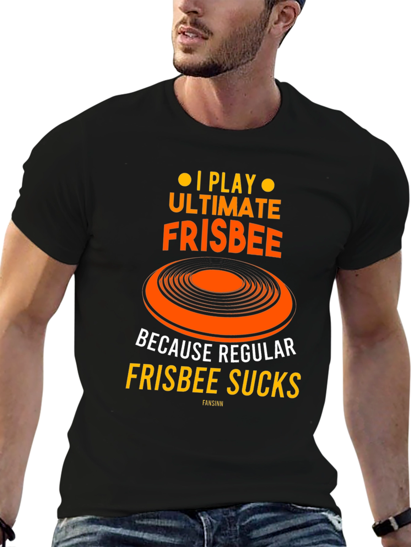 Ultimate Frisbee Graphic Tee - Sucks Regular Frisbee