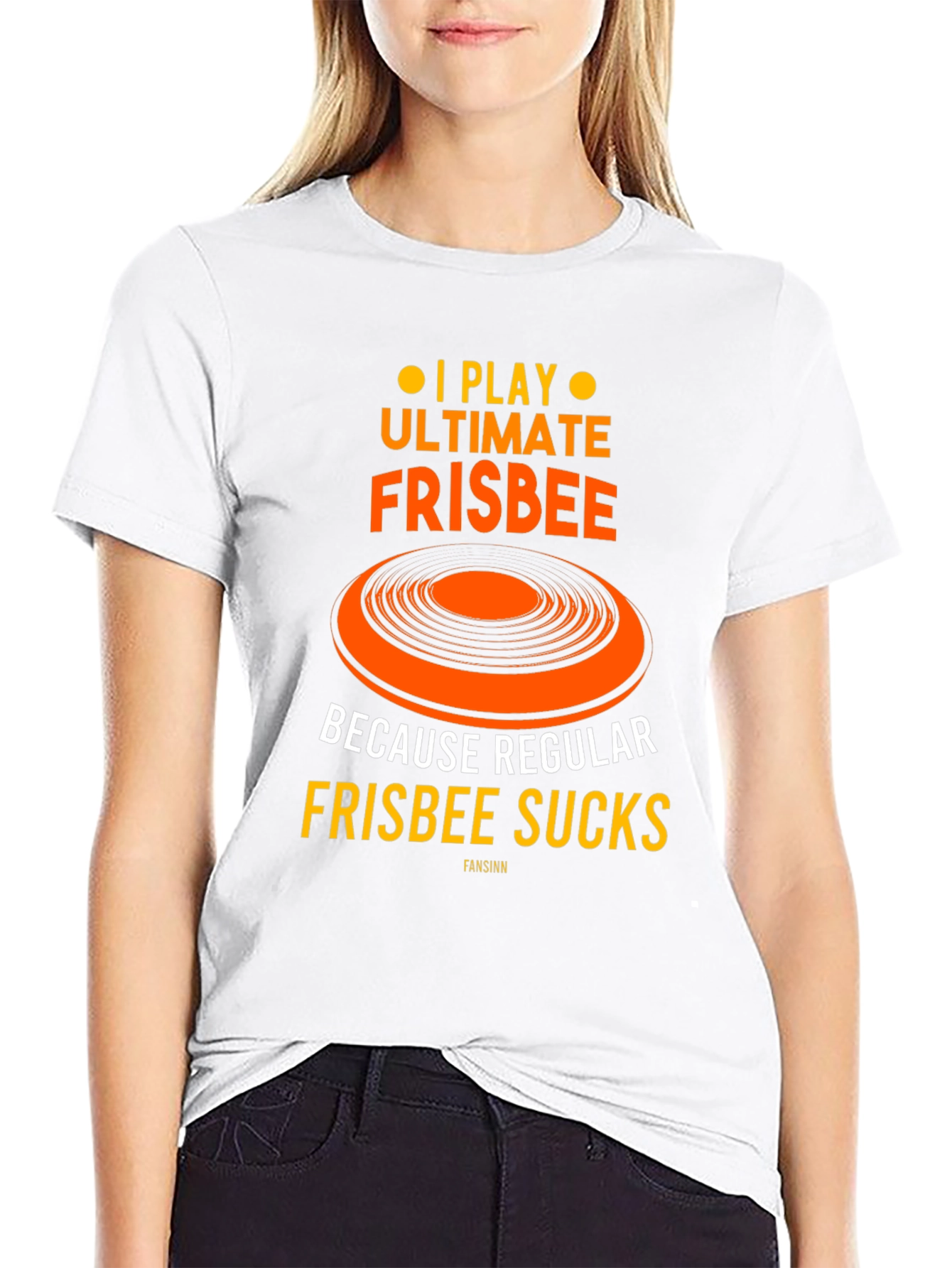 Ultimate Frisbee Graphic Tee - Sucks Regular Frisbee