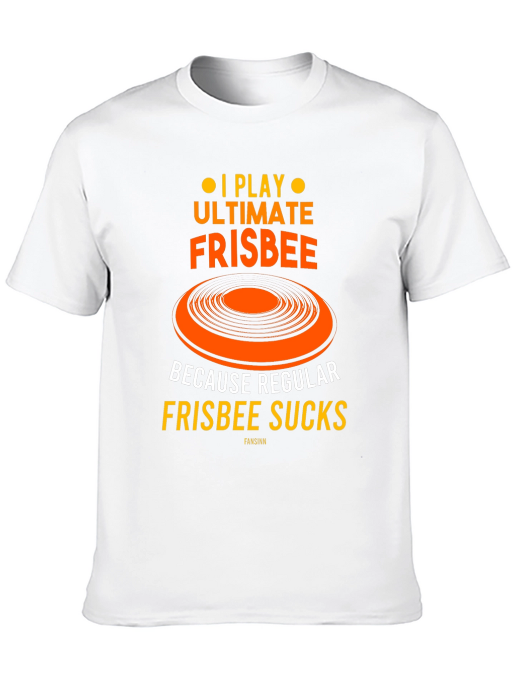 Ultimate Frisbee Graphic Tee - Sucks Regular Frisbee