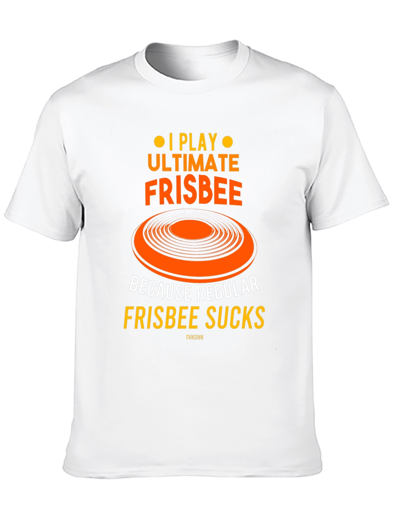 Ultimate Frisbee Graphic Tee - Sucks Regular Frisbee