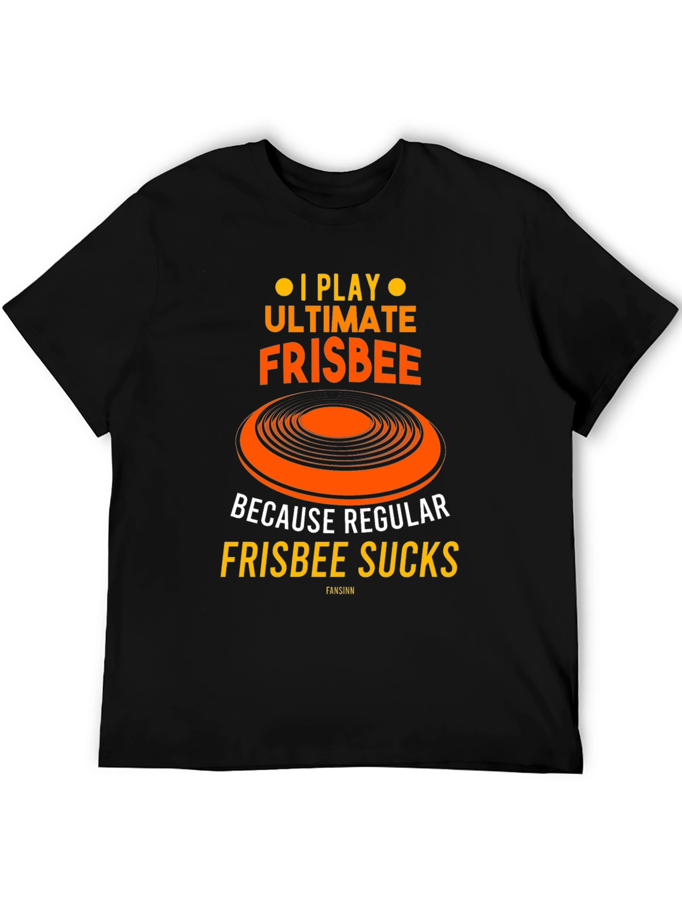 Ultimate Frisbee Graphic Tee - Sucks Regular Frisbee