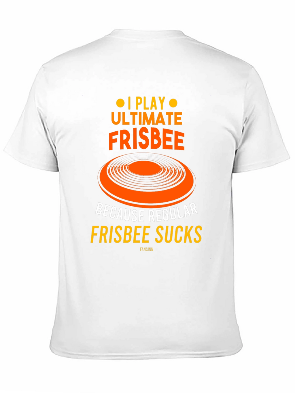 Ultimate Frisbee Graphic Tee - Sucks Regular Frisbee