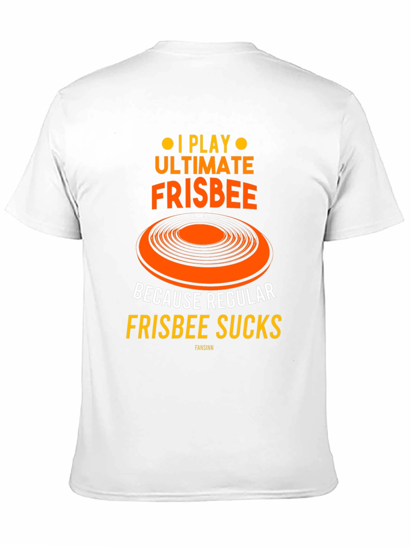 Ultimate Frisbee Graphic Tee - Sucks Regular Frisbee