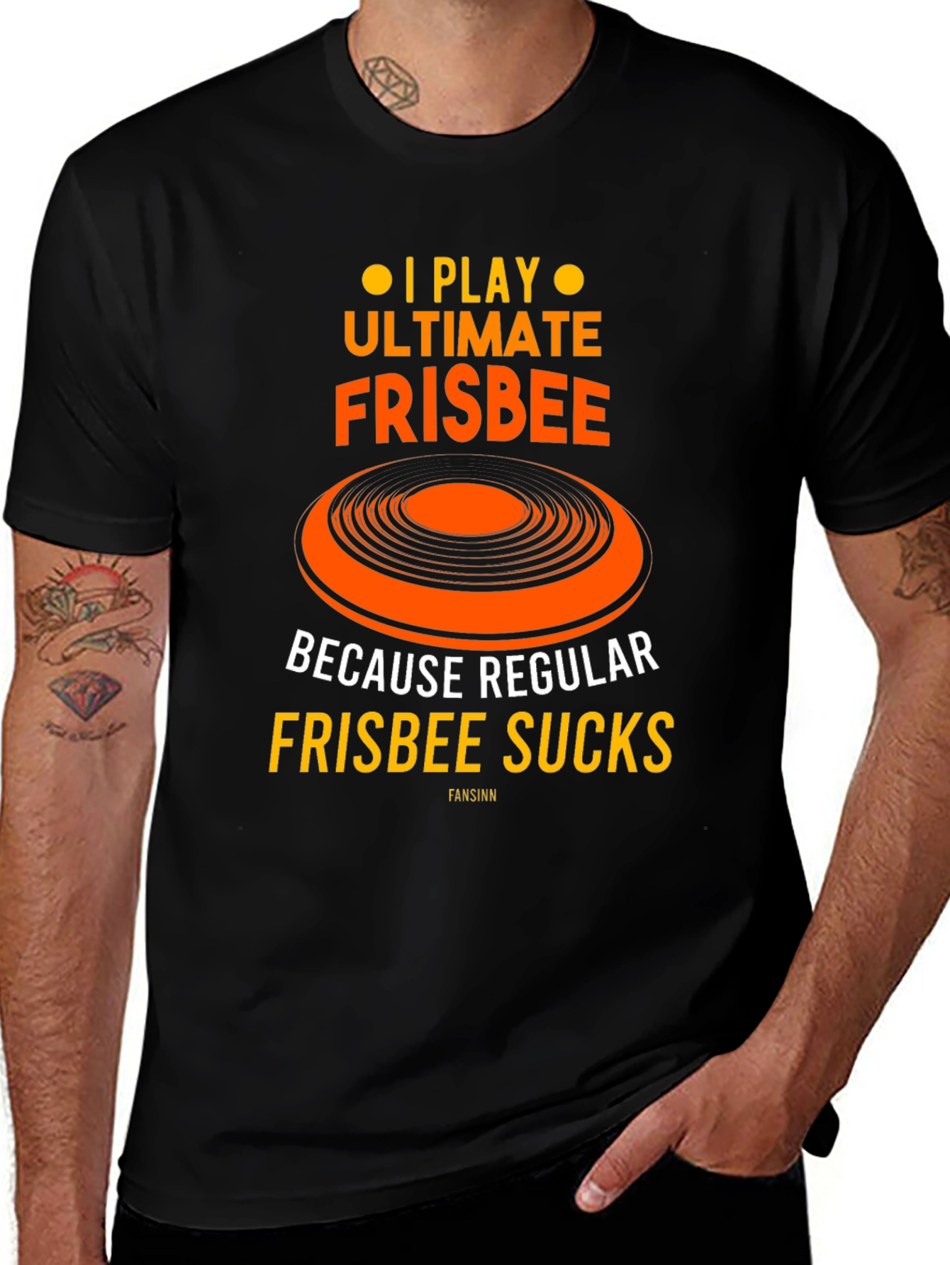 Ultimate Frisbee Graphic Tee - Sucks Regular Frisbee