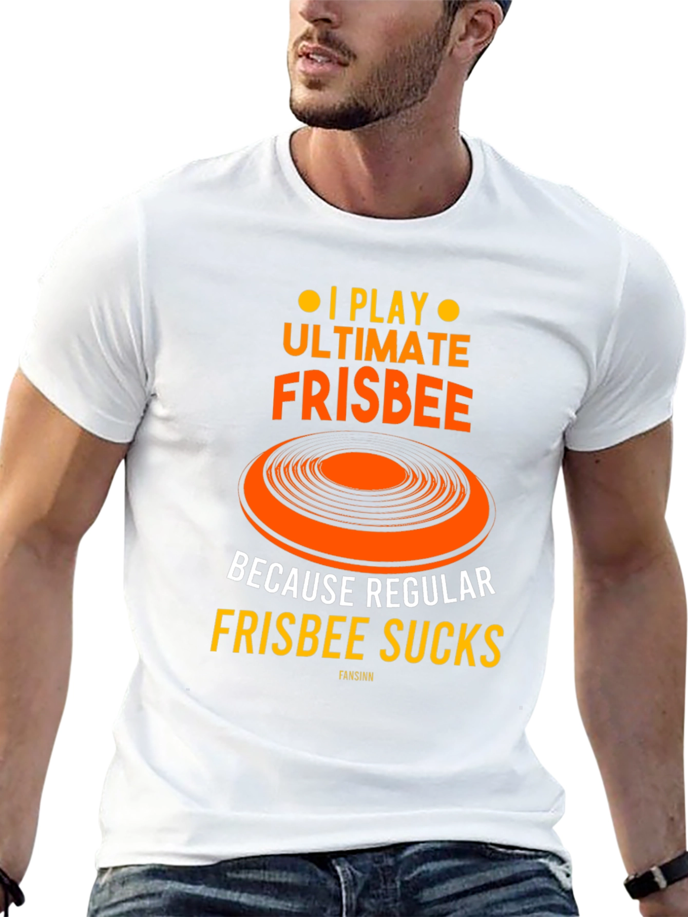 Ultimate Frisbee Graphic Tee - Sucks Regular Frisbee