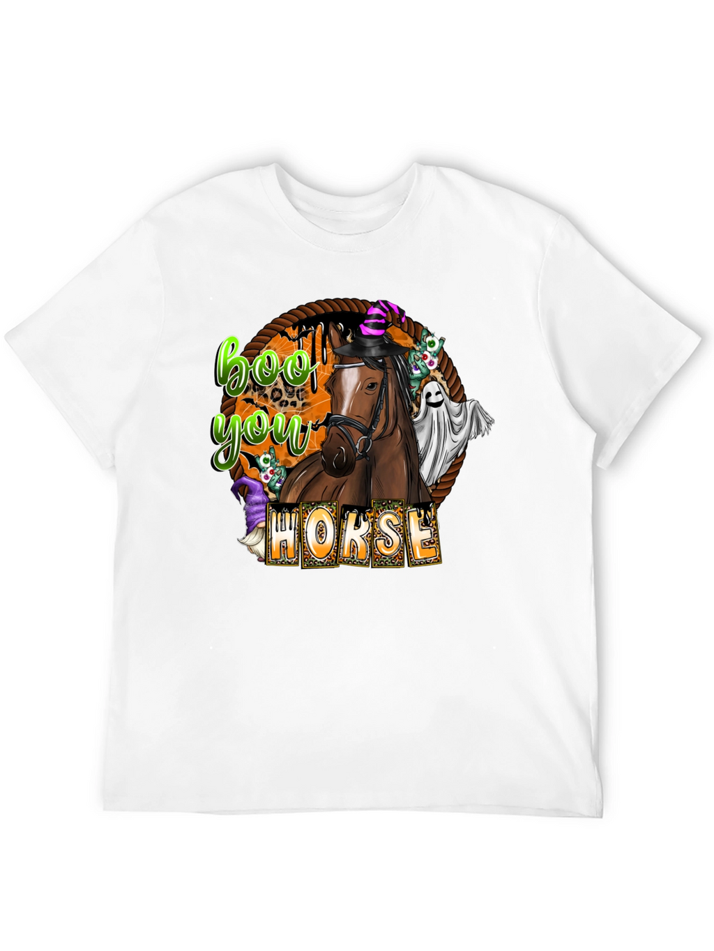 Boo You Horse Halloween T-Shirt