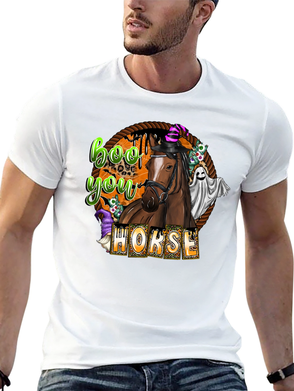 Boo You Horse Halloween T-Shirt