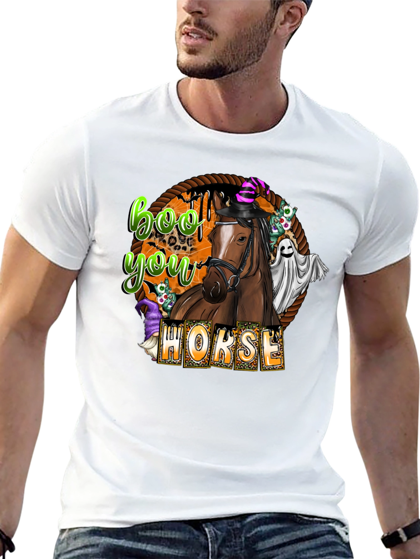 Boo You Horse Halloween T-Shirt