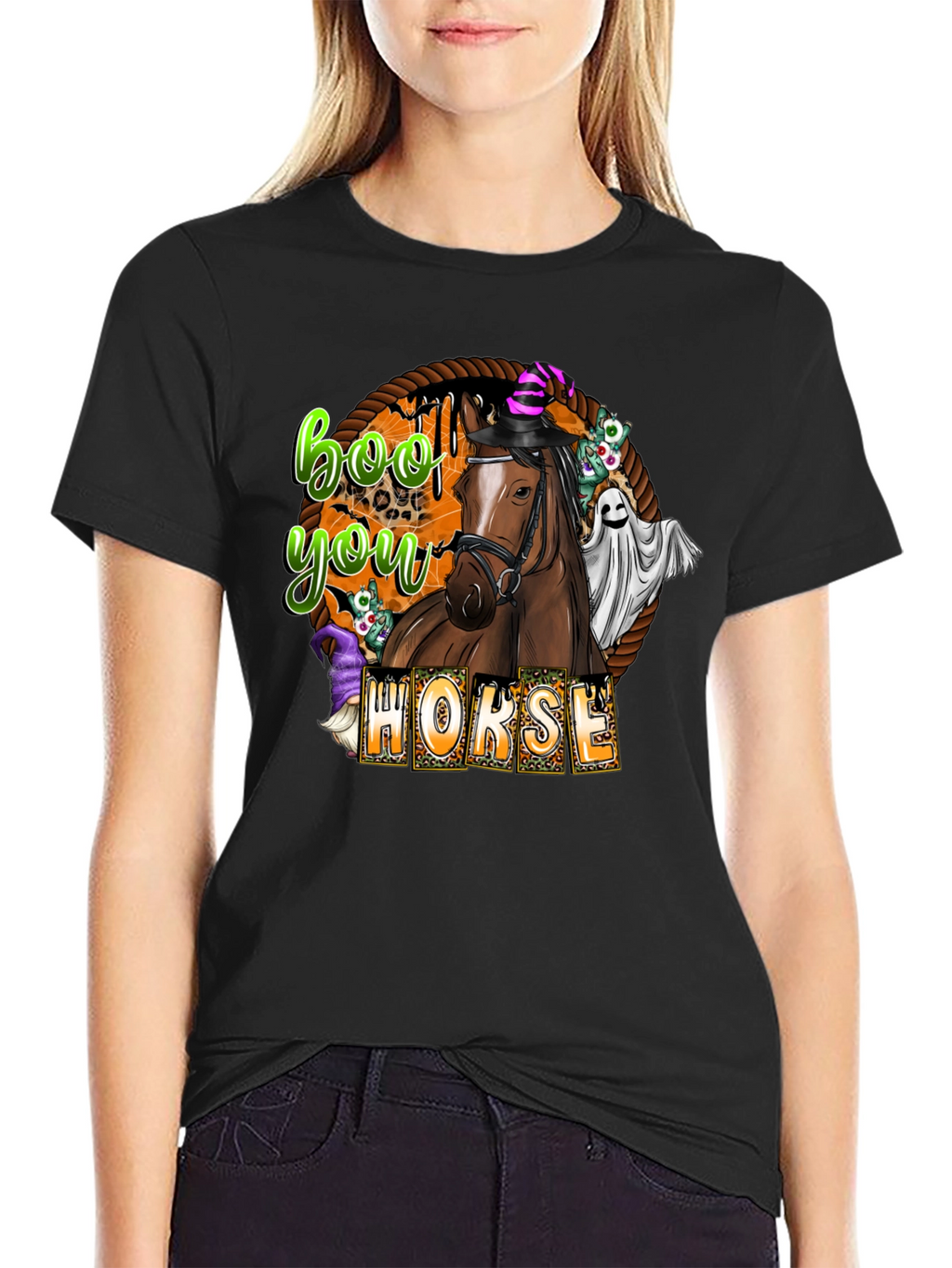 Boo You Horse Halloween T-Shirt