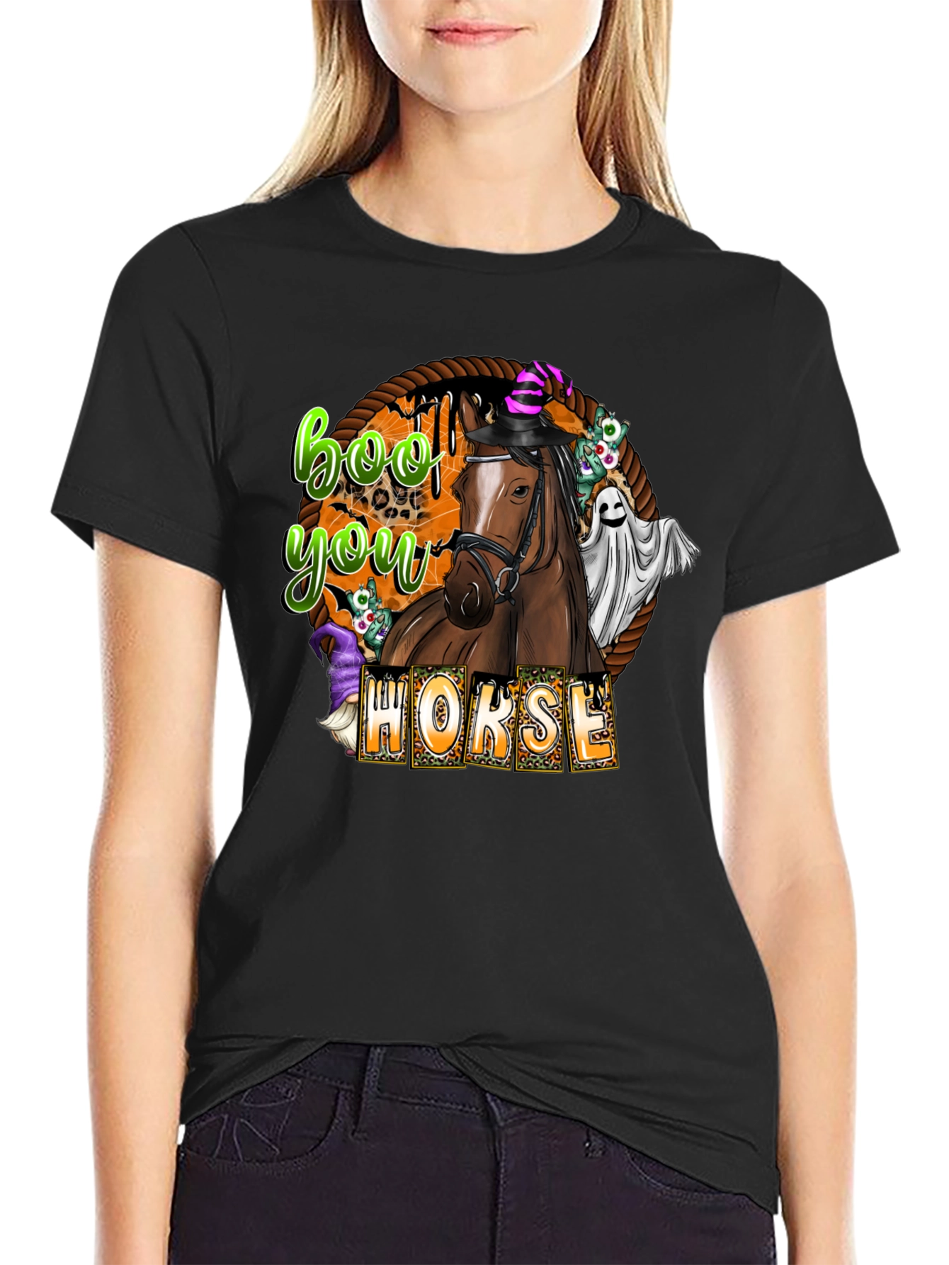 Boo You Horse Halloween T-Shirt