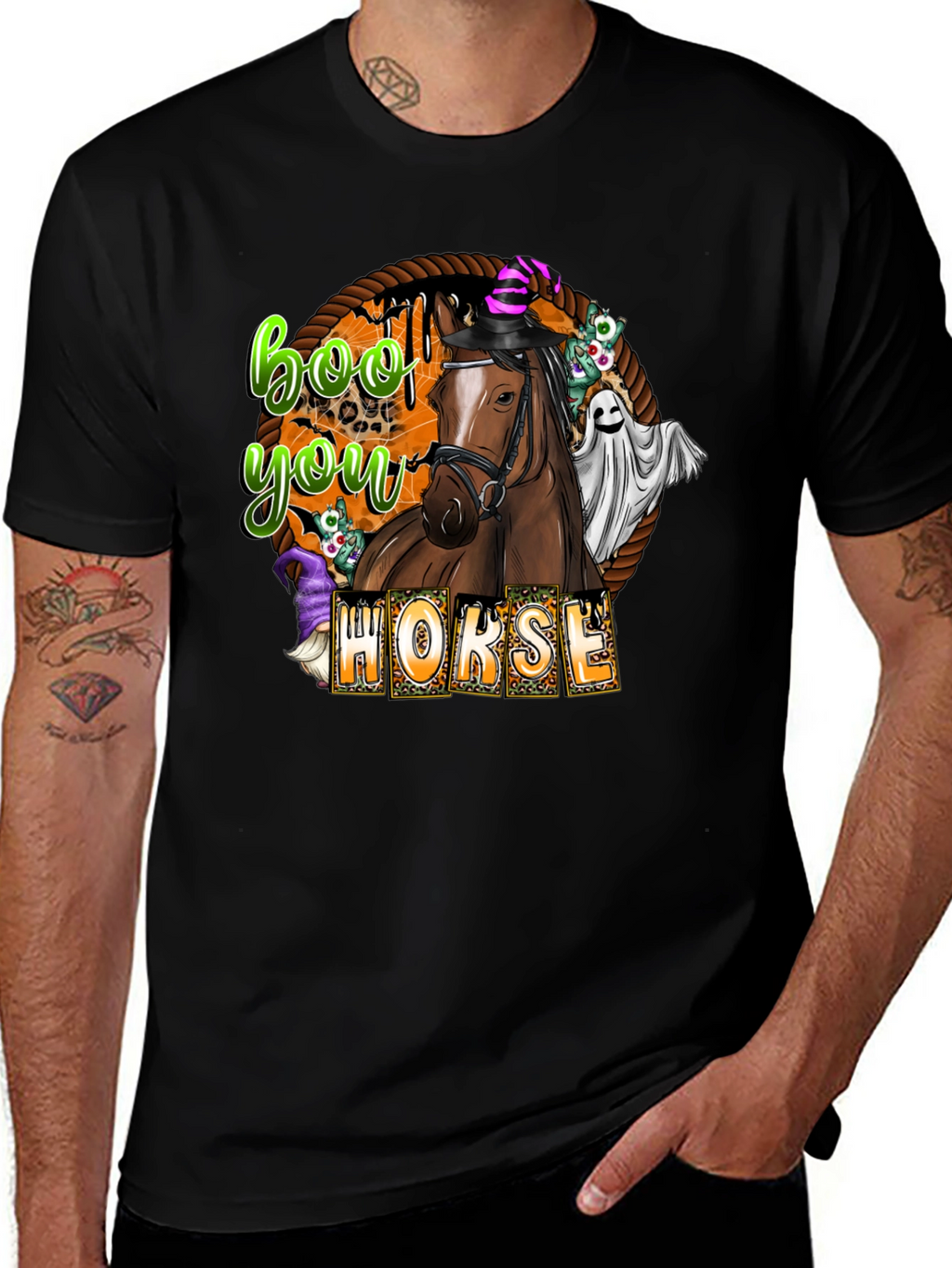 Boo You Horse Halloween T-Shirt