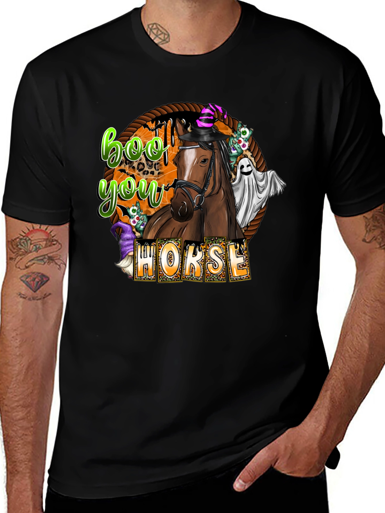 Boo You Horse Halloween T-Shirt