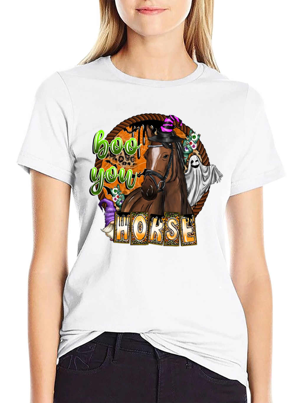 Boo You Horse Halloween T-Shirt