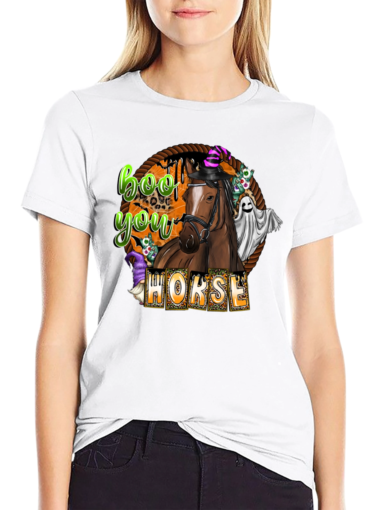 Boo You Horse Halloween T-Shirt