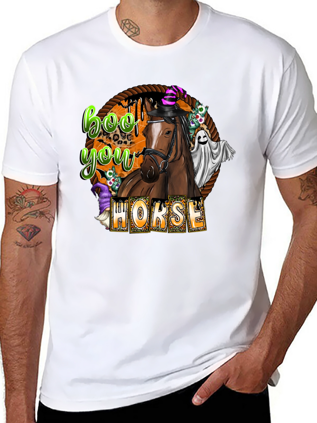 Boo You Horse Halloween T-Shirt
