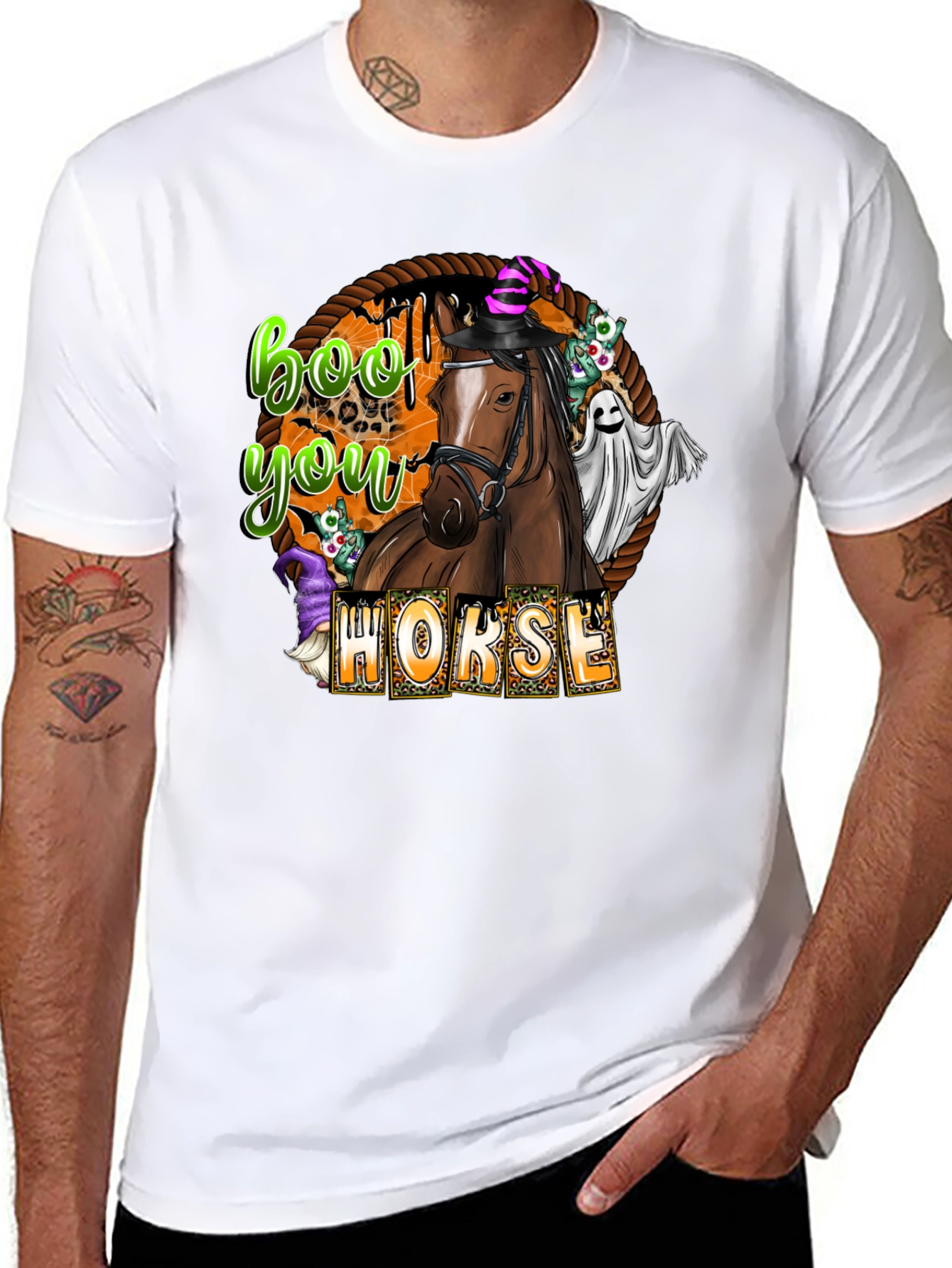 Boo You Horse Halloween T-Shirt
