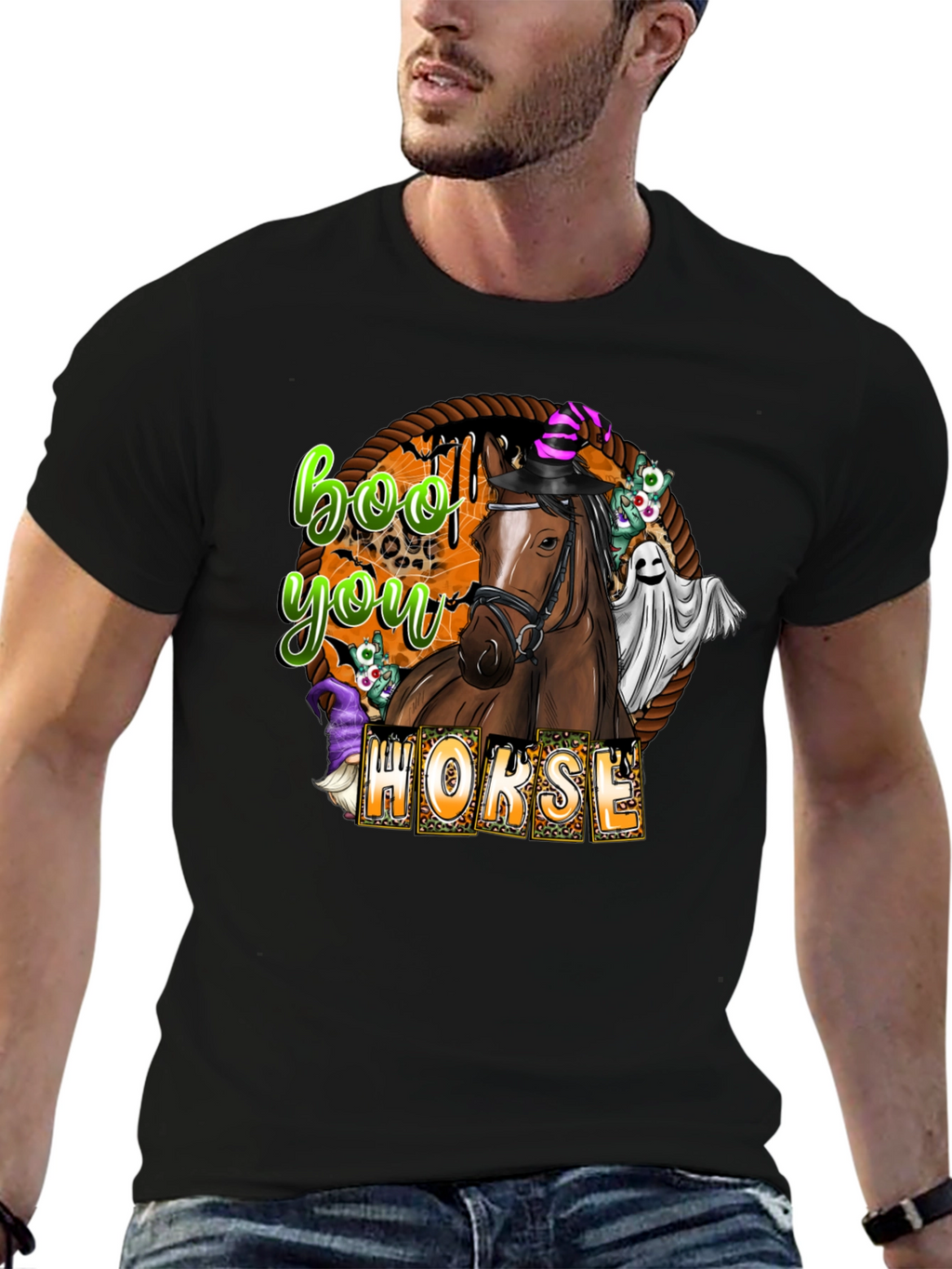 Boo You Horse Halloween T-Shirt