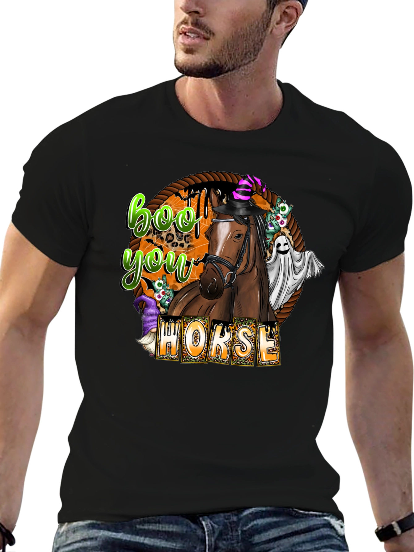 Boo You Horse Halloween T-Shirt