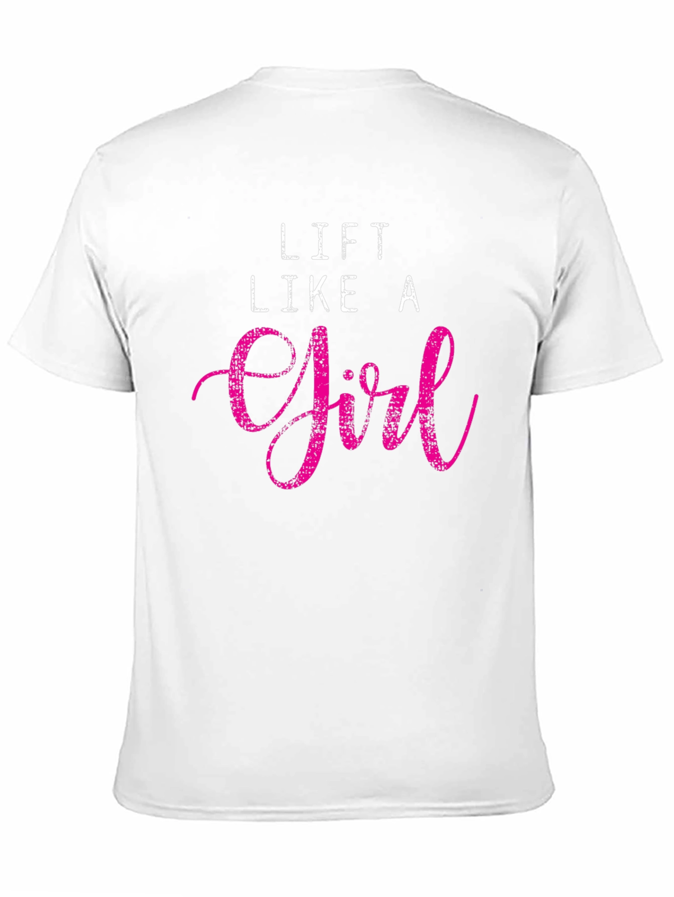 Lift Like A Girl Black T-Shirt