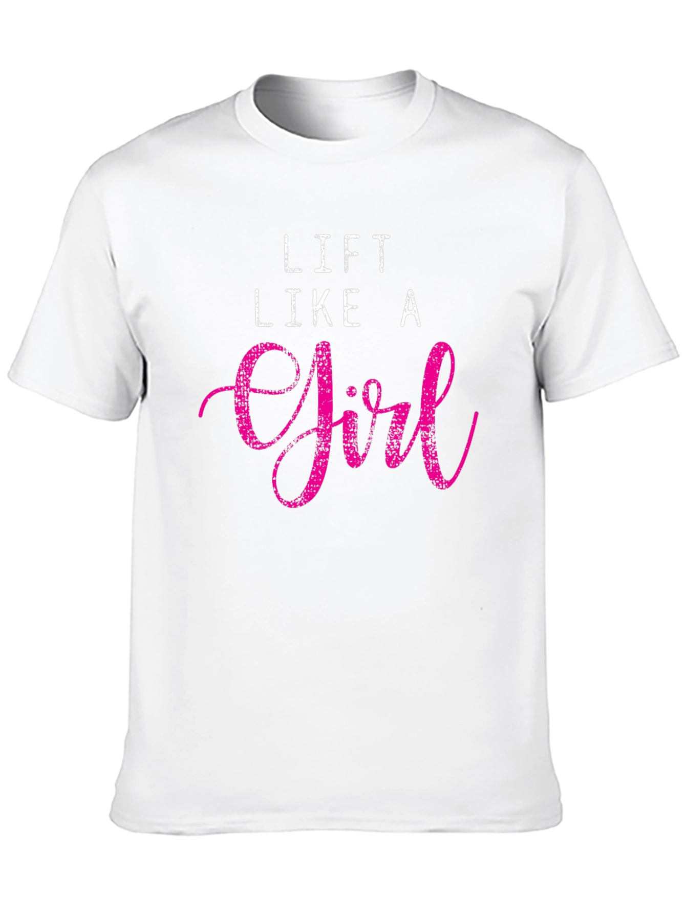 Lift Like A Girl Black T-Shirt