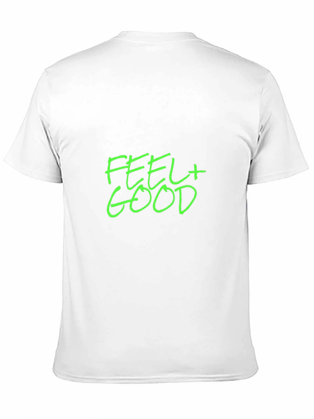 Feel Good Graphic T-Shirt - Black Crew Neck Tee