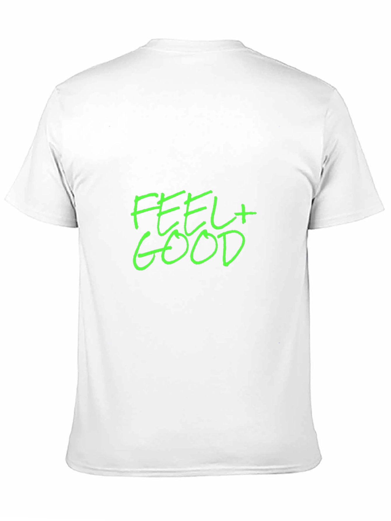Feel Good Graphic T-Shirt - Black Crew Neck Tee