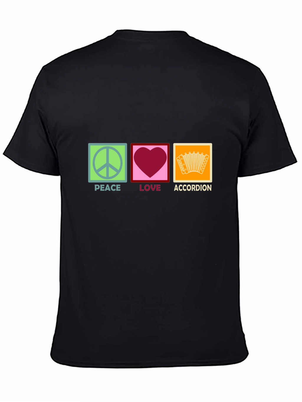 Peace Love Accordion T-Shirt