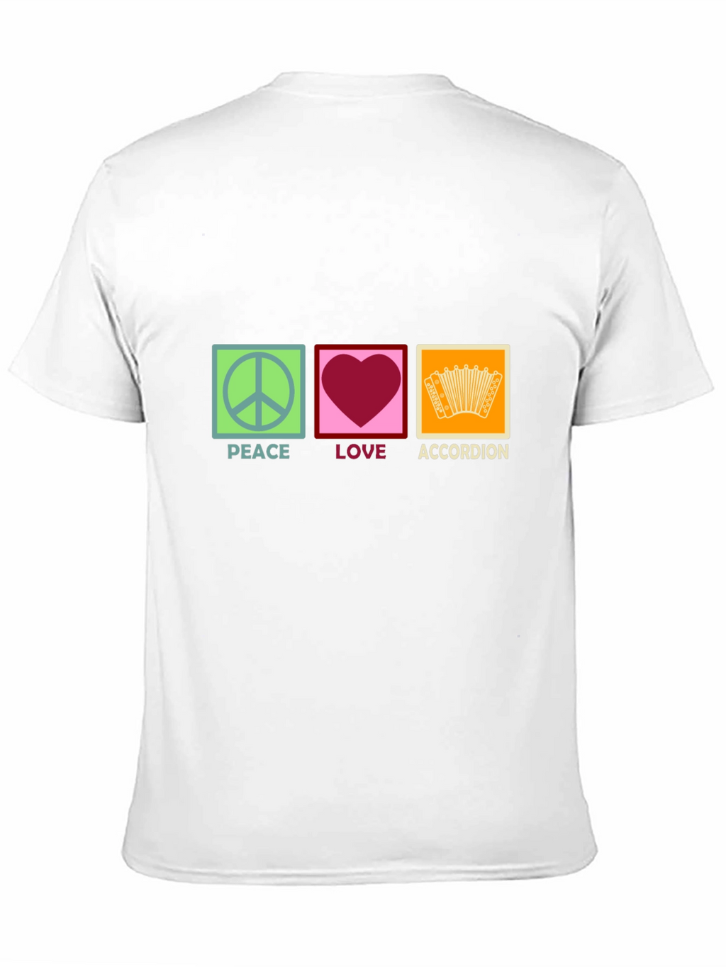 Peace Love Accordion T-Shirt