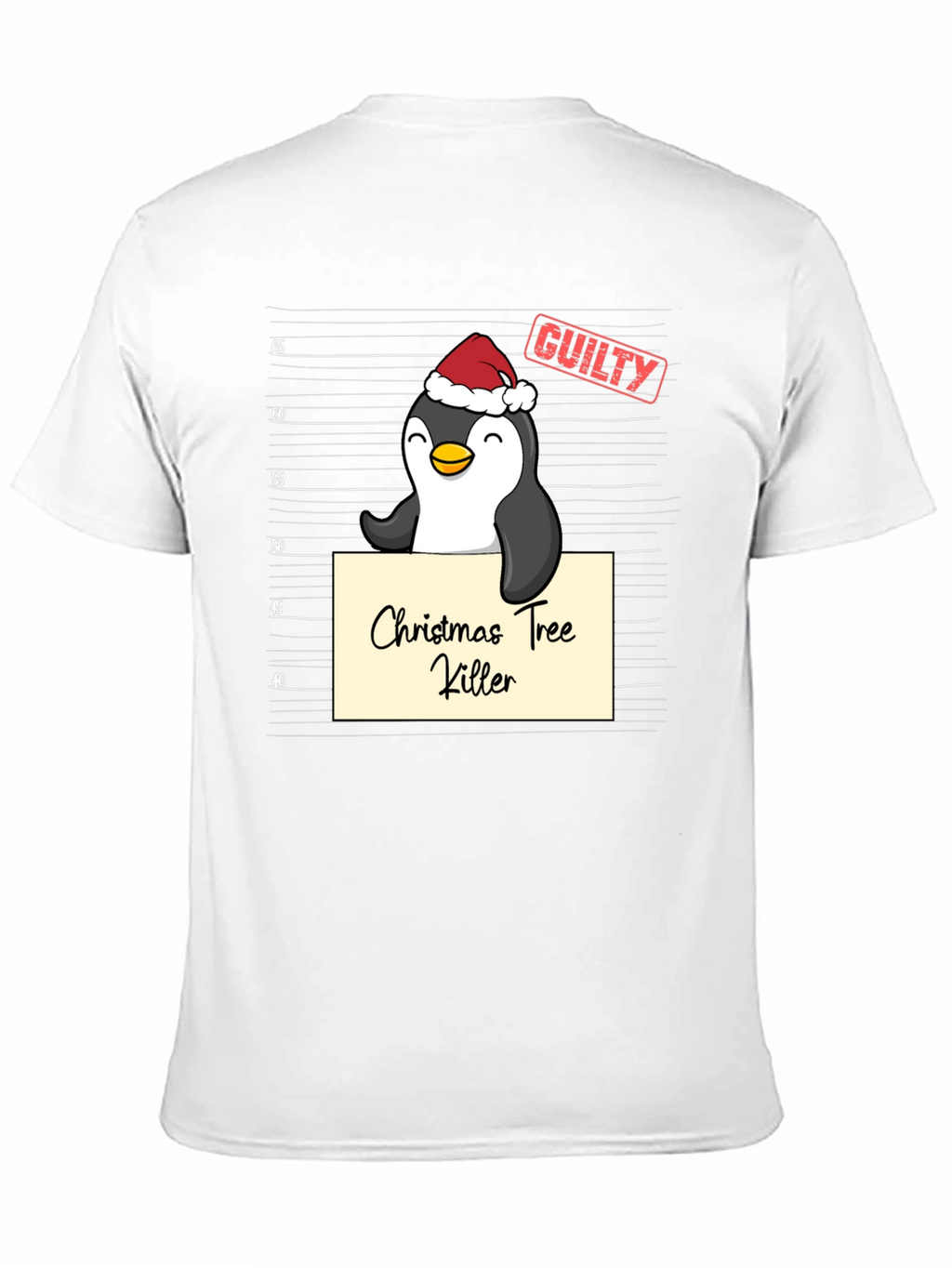 Christmas Tree Killer Penguin T-Shirt