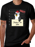 Christmas Tree Killer Penguin T-Shirt