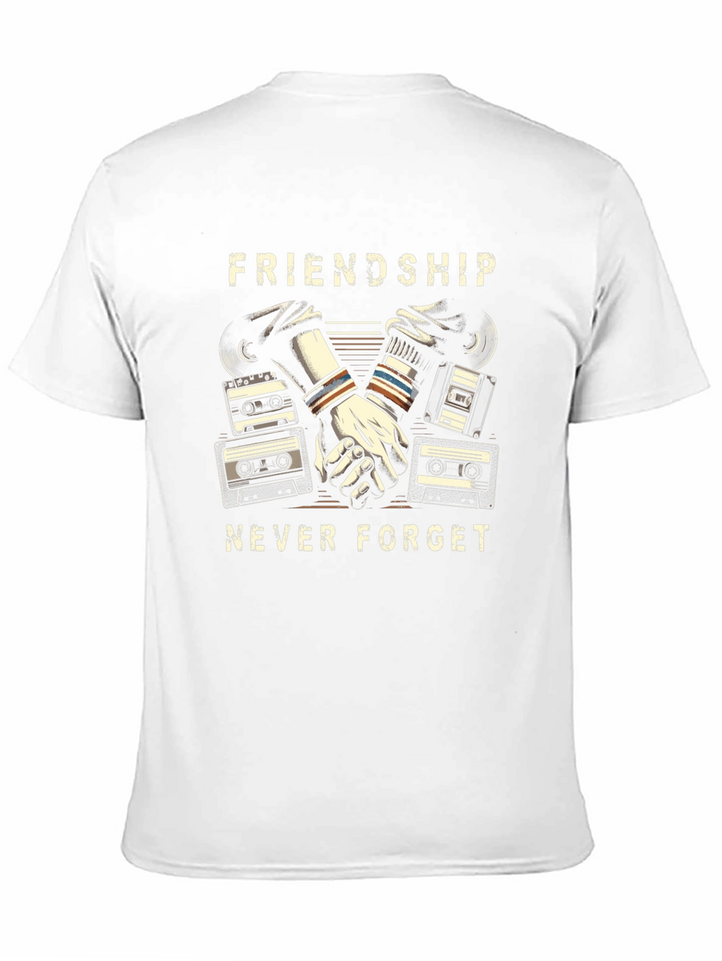 Friendship Never Forget Retro T-Shirt