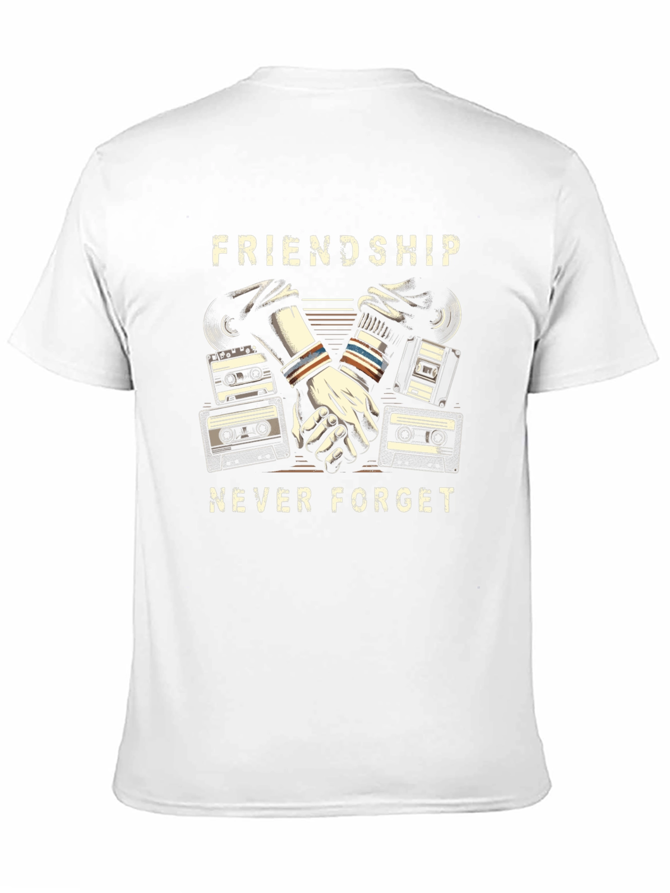 Friendship Never Forget Retro T-Shirt