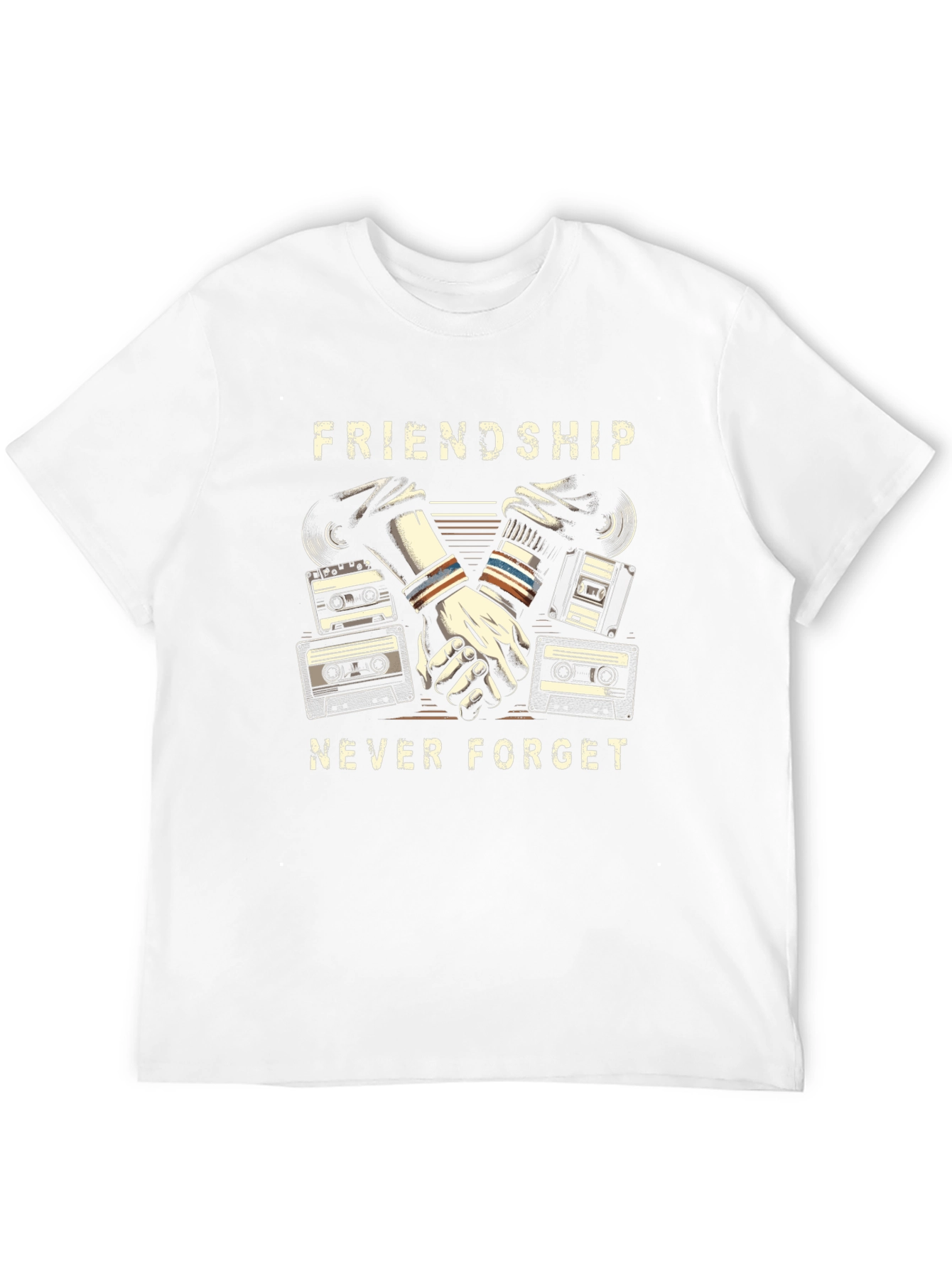 Friendship Never Forget Retro T-Shirt