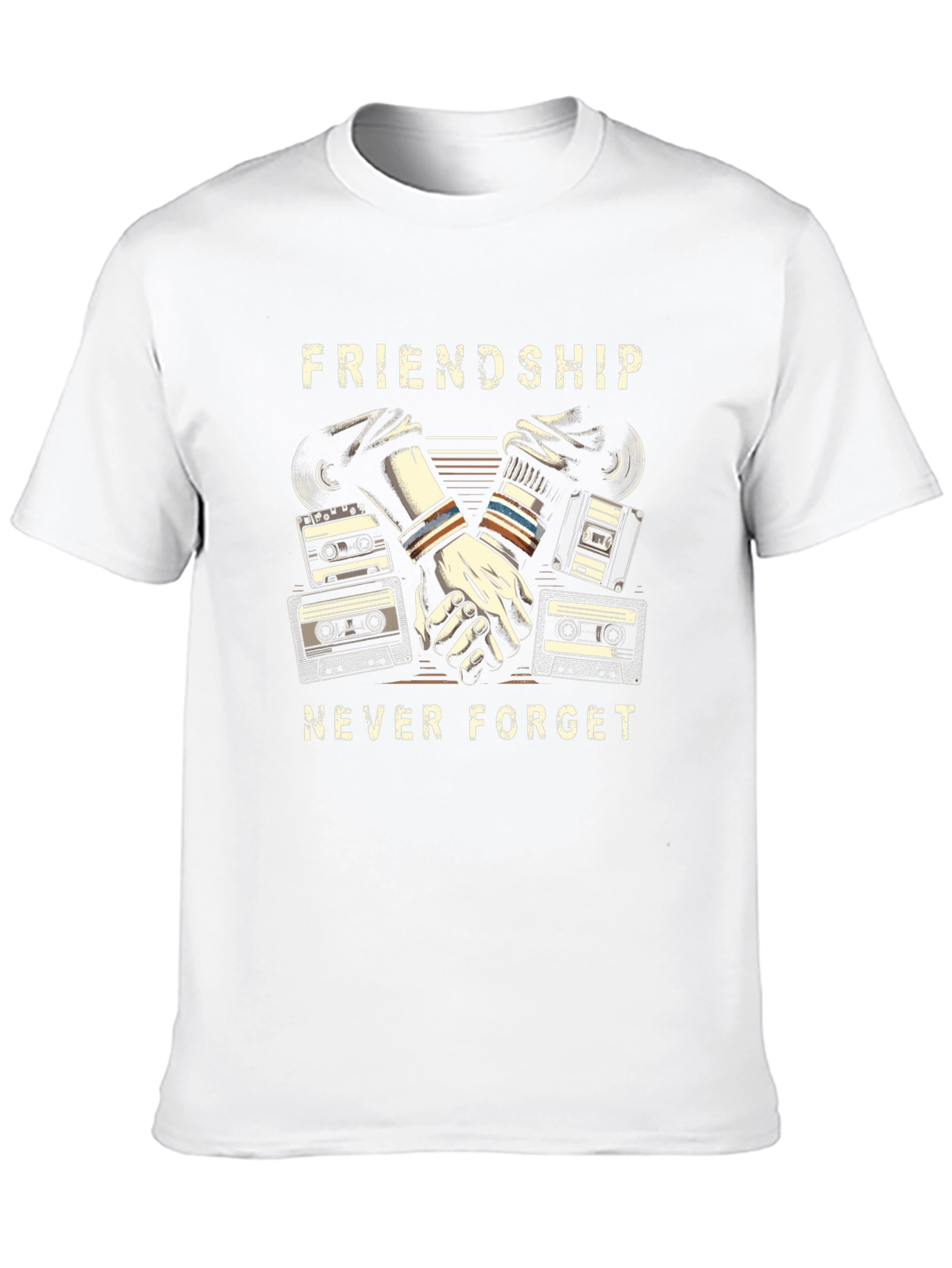 Friendship Never Forget Retro T-Shirt